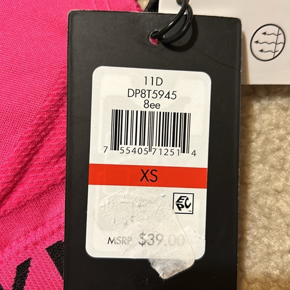 NWT DKNY hot pink sports bra size XS - Picture 4 of 6